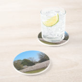 Katoen reeks-Barn achter het Onderzetter van het k (Zijkant)