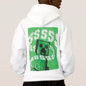 Katoen Rich Minecraft™ Hoodie (Achterkant)