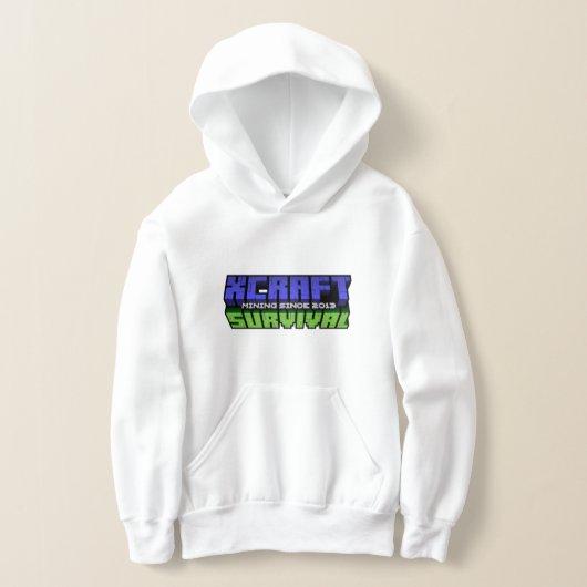 Katoen Rich Minecraft™ Hoodie (Laagn)