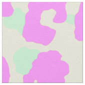 Katoen roze luipaard stof (Close Up)