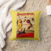 KATOEN Sierkussen 16 inch x 16 inch BARNUM & BAILE (Deken)