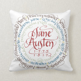 Katoen Sierkussen - Jane Austen Period Dramas