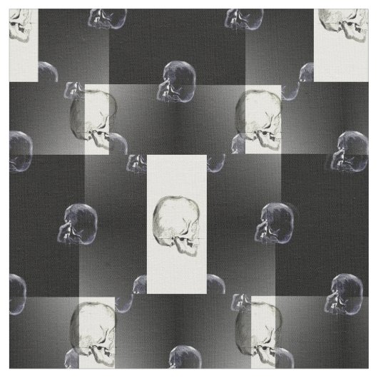 Katoen skelet- en skelet stof (Close Up)