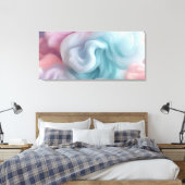 Katoen Snoep Abstract Canvas Afdruk (Insitu (Slaapkamer))