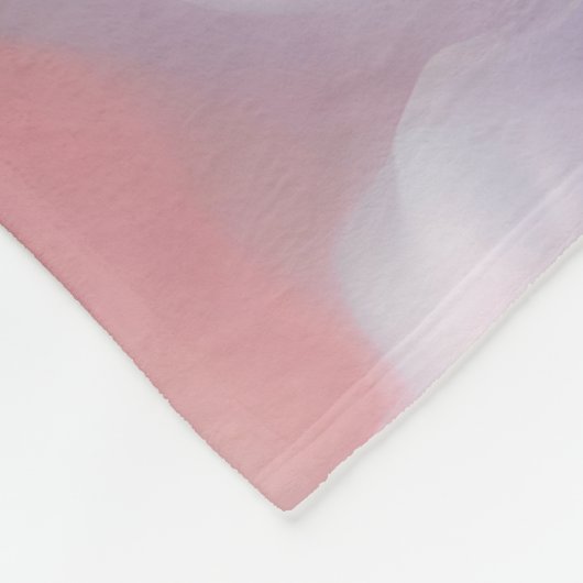 Katoen Snoep Abstract Fleece Deken (Hoek)