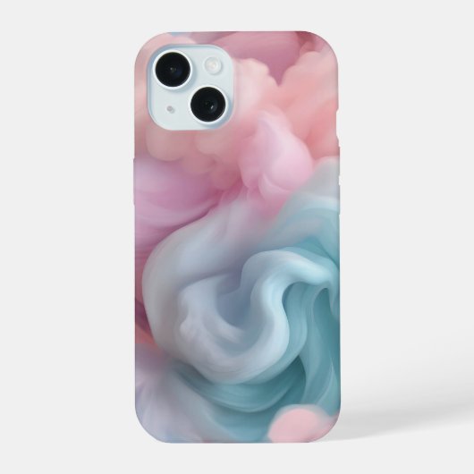 Katoen Snoep Abstract iPhone 15 Case (Achterkant)