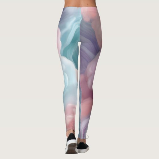 Katoen Snoep Abstract Leggings (Achterkant)