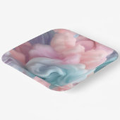 Katoen Snoep Abstract Papieren Bordje (Gebogen)