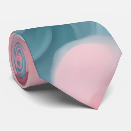 Katoen Snoep Abstract Stropdas (Opgerold)