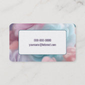 Katoen Snoep Abstract Visitekaartje (Achterkant)