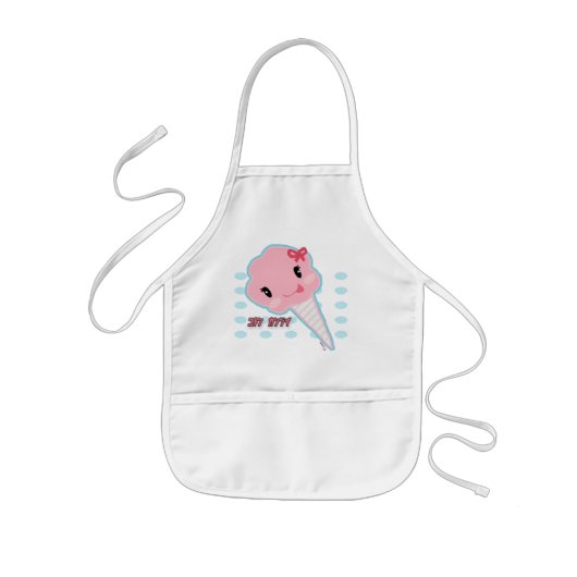 Katoen Snoep Apron Kinder Schort (Voorkant)