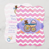 Katoen Snoep Baby Kaart (Voorkant / Achterkant)