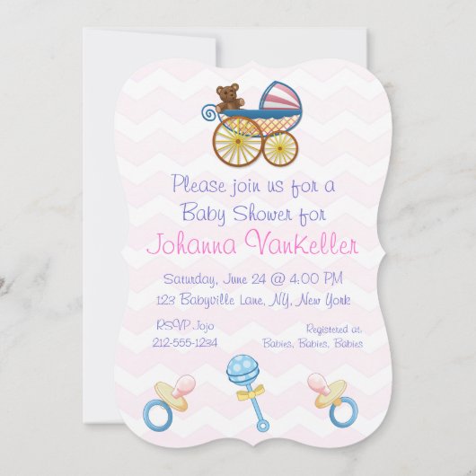 Katoen Snoep Baby Kaart (Achterkant)