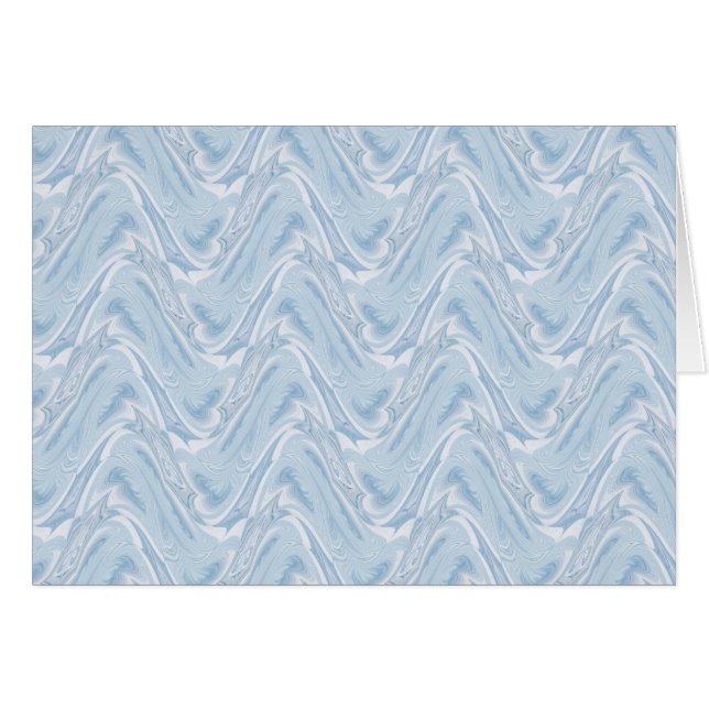 Katoen Snoep Blauw Abstract (Voorkant Horizontaal)