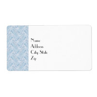 Katoen Snoep Blauw Abstract