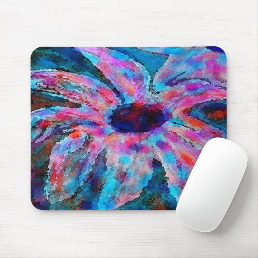 Katoen Snoep Bloem Mousepad Muismat (Met muis)