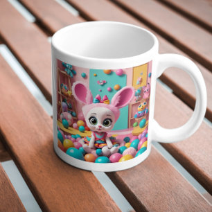 Katoen Snoep Bunny Delight Koffiemok