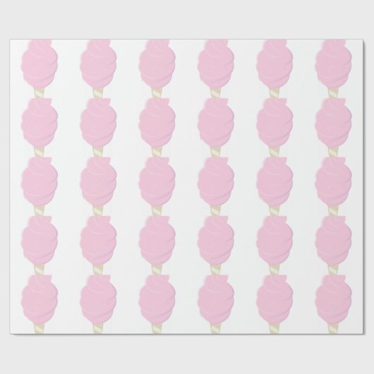 Katoen Snoep Cadeaupapier (Vlak)