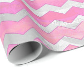 Katoen Snoep Chevon Pattern Cadeaupapier (Rol Hoek)