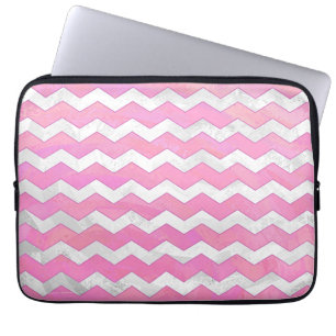 Katoen Snoep Chevon Pattern Laptop Sleeve