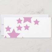 Katoen Snoep Circus Tent Birthday Ticket Party Kaart (Achterkant)