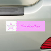 Katoen Snoep Collectie Bumpersticker (Op auto)