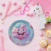 Katoen Snoep Dagen papier borden Papieren Bordje (Feest)