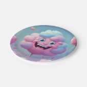 Katoen Snoep Dagen papier borden Papieren Bordje (Gekanteld)