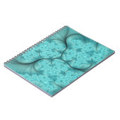 Katoen Snoep Fractal art notitieboek (Linkerzijde)