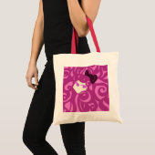 Katoen Snoep Girl Tote Bag (Voorkant (product))