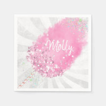 Katoen snoep glitter schattig roze korrelig