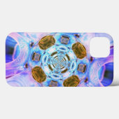 Katoen Snoep Horloge iPad draagtas Case-Mate iPhone Case (Achterkant (horizontaal))