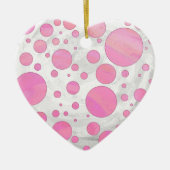 Katoen Snoep Keramisch Ornament (Voorkant)