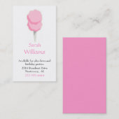 Katoen Snoep Kinderen Roepkaart Contactkaartje (Voorkant / Achterkant)