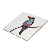 Katoen Snoep Kleur vogel schilderen Tegeltje (Zijkant)