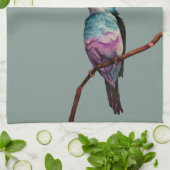 Katoen Snoep Kleur vogel schilderen Theedoek (Gevouwen)