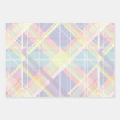 Katoen Snoep Lente pastel set van 3 Inpakpapier Vel (Voorkant 3)