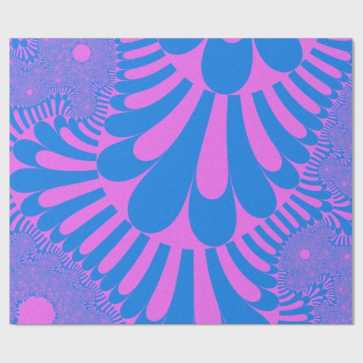 Katoen Snoep Loop Cadeaupapier (Vlak)