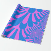 Katoen Snoep Loop Cadeaupapier (Uitgerold)