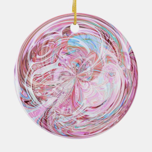 Katoen Snoep Mandala Ornament (Achterkant)