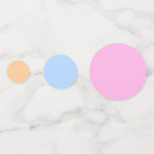 Katoen Snoep naar Bubblegum Blue Gradient Confetti (Voorkanten)