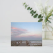 Katoen Snoep op het Briefkaart Jax Beach (Staand voorkant)