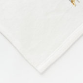 Katoen snoep pastel regenboog waterverf schattig fleece deken (Hoek)