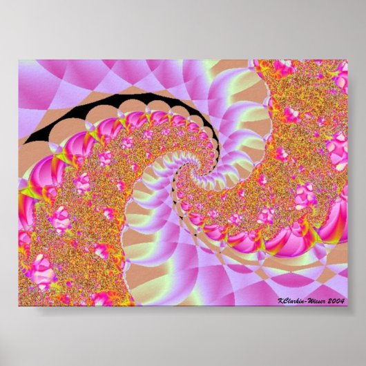 Katoen Snoep Poster (Voorkant)