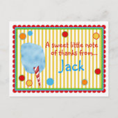 Katoen Snoep Postkaart (Voorkant)