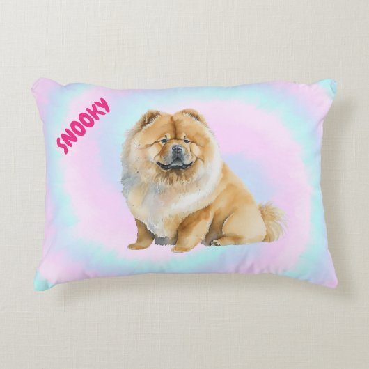 Katoen Snoep Puppy Love Actule Pillow Accent Kussen (Voorkant)