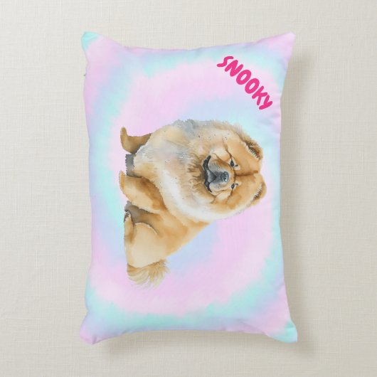 Katoen Snoep Puppy Love Actule Pillow Accent Kussen (Voorkant(Verticaal))