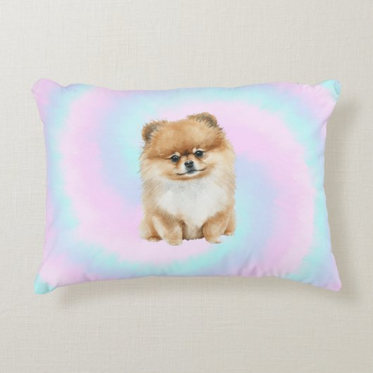 Katoen Snoep Puppy Love Actule Pillow Accent Kussen (Voorkant)