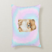Katoen Snoep Puppy Love Actule Pillow Accent Kussen (Voorkant(Verticaal))