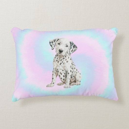 Katoen Snoep Puppy Love Actule Pillow Accent Kussen (Voorkant)